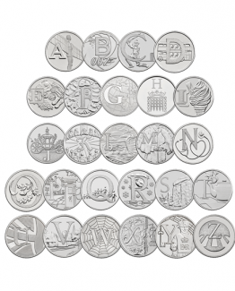 2019 A-Z 10p Coins