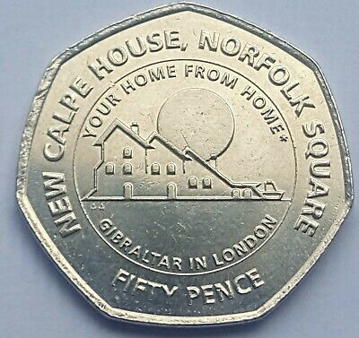 £2 £1 & 50p Gibraltar 2019 Trio Calpe House Coins
