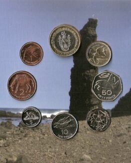 St Helena 50p and £2 Coins